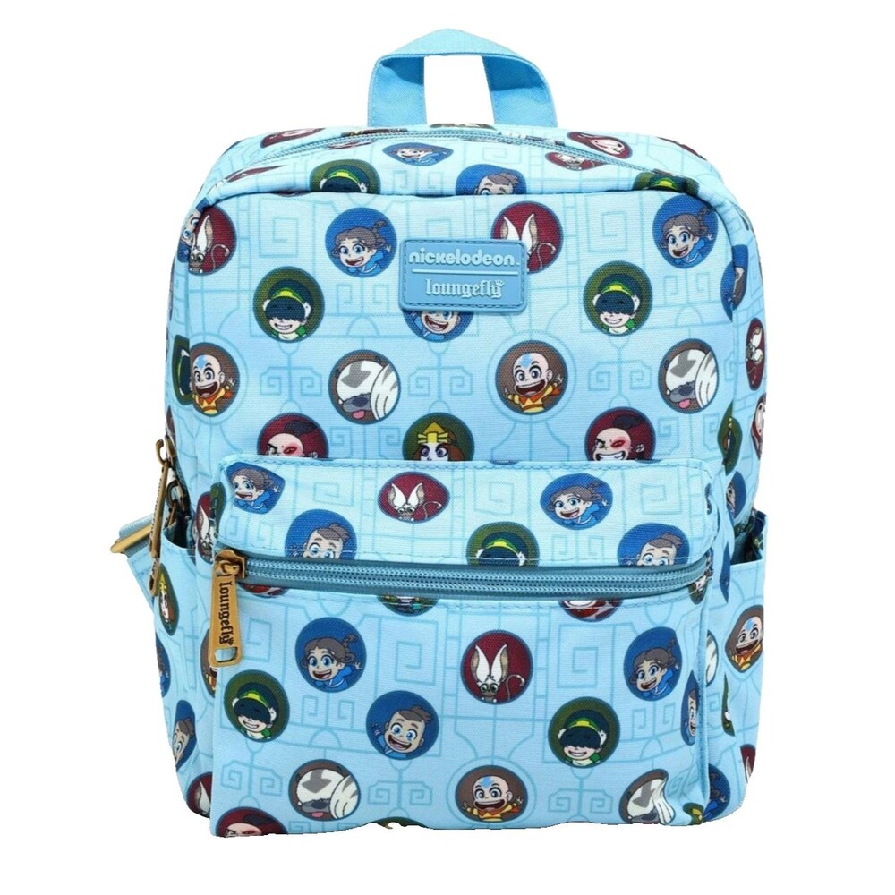 Loungefly Nickelodeon Avatar The Last Airbender Print Square Mini Backpack NEW